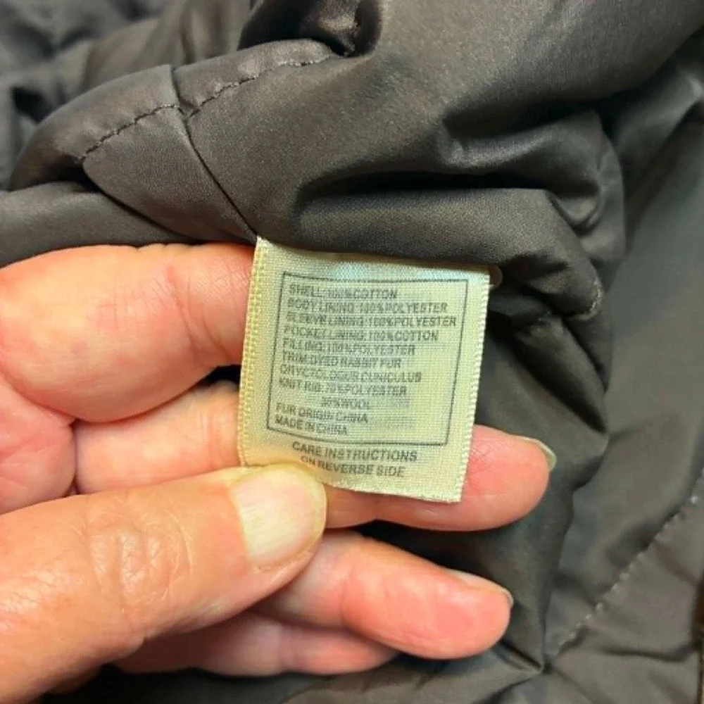 June Utility Field Jacket Womens Small Olive Green Military Gorpcore Quilted